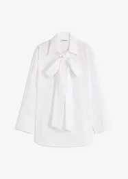 Camicetta con fiocco in puro cotone, bonprix