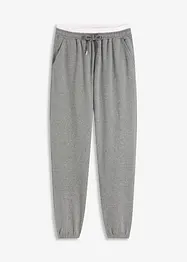 Pantaloni loungewear in felpa con tasche, bonprix