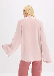 Maglione oversize con collo dritto, bonprix