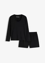 Pigiama estivo loungewear in materiale morbido leggero, bonprix