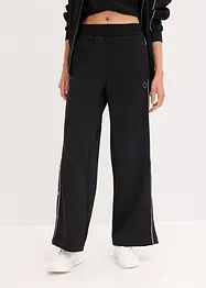 Pantaloni funzionali da jogging con bottoni, ad asciugatura rapida, bonprix