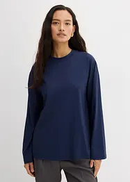 Maglia lunga in tessuto fluido, bonprix