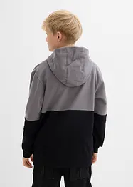 Felpa con cappuccio in puro cotone biologico, bonprix