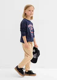 Pantaloni da jogging in puro cotone biologico (pacco da 2), bonprix