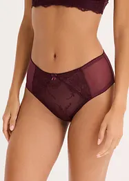 Slip alto con ricami, bonprix