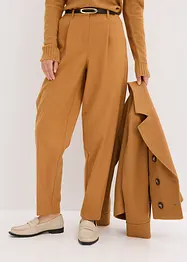 Pantaloni in tessuto in barrel shape, bonprix