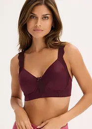 Reggiseno contenitivo senza ferretto con spalline imbottite, bonprix
