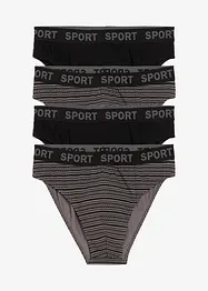 Slip con cotone (pacco da 4), bonprix