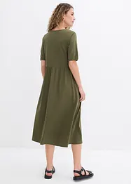 Abito midi in puro cotone, bonprix