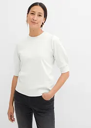 Maglia con maniche a sbuffo, bonprix