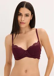 Reggiseno con coppe preformate in pizzo fine, bonprix