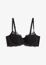 Reggiseno con coppe preformate in pizzo fine, bonprix