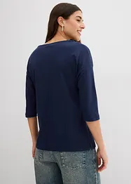 Maglia a spalle scoperte in puro cotone, bonprix