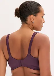 Reggiseno contenitivo senza ferretto con spalline imbottite, bonprix