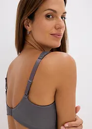 Reggiseno contenitivo senza ferretto con spalline imbottite, bonprix