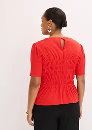 Maglia con lavorazione smock, bonprix
