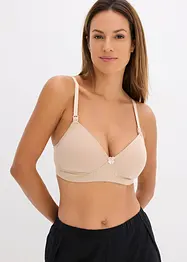 Reggiseno allattamento con coppe preformate, senza ferretto, con cotone biologico, bonprix