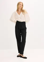 Pantaloni in simil lana, bonprix