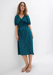 Abito midi in morbida viscosa, bonprix
