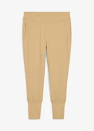Pantaloni capri alla turca, ultra morbidi, bonprix