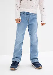 Jeans bootcut con cinta comoda, vita media, bonprix