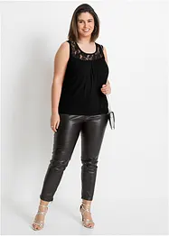 Top in jersey di misto viscosa, bonprix