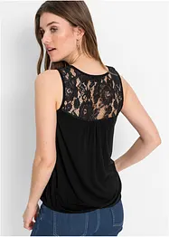 Top in jersey di misto viscosa, bonprix