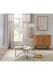 Poltrona con struttura di metallo, bonprix