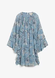 Abito tunica in chiffon operato, bonprix