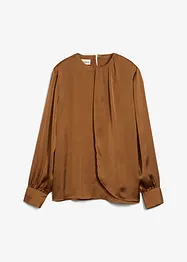 Blusa in satin fluente, bonprix