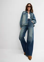 Jeans straight, vita alta, bonprix