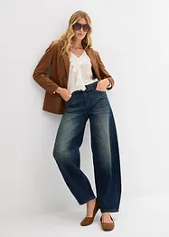 Blazer in similpelle scamosciata, bonprix