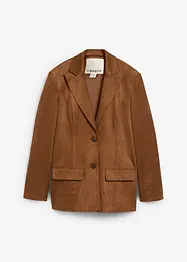 Blazer in similpelle scamosciata, bonprix