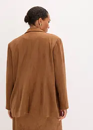 Blazer in similpelle scamosciata, bonprix