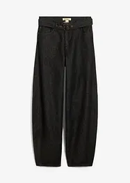 Jeans barrel con cintura, vita media, bonprix