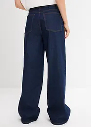 Jeans wide leg, vita alta, bonprix