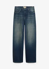Jeans wide leg, vita alta, bonprix
