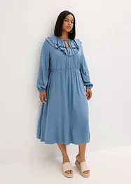 Abito lungo in viscosa fluente, bonprix