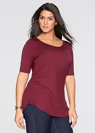 Maglia con scollo rotondo in viscosa morbida, bonprix