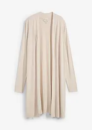 Cardigan lungo in jersey di viscosa morbida, bonprix