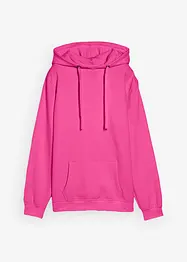 Felpa basic con cappuccio in spugna morbida, bonprix