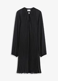 Miniabito plissettato in fine chiffon, bonprix