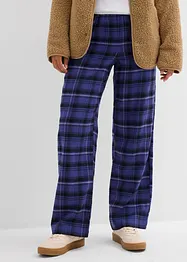 Pantaloni in flanella di cotone biologico, bonprix