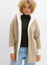 Giacca in pile teddy, bonprix