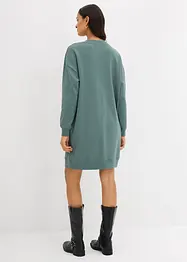 Abito oversize in morbida felpa di misto cotone, bonprix