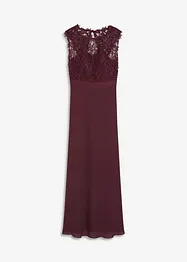 Abito da sera lungo con pizzo, bonprix