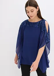 Tunica con paillettes, bonprix