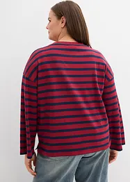 Maglia a righe in puro cotone biologico, bonprix