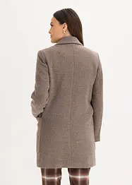 Cappotto corto in simil lana, bonprix