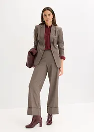Blazer oversize a quadri, bonprix